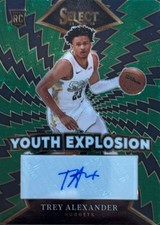 2024 PANINI SELECT YOUTH EXPLOSION SIGNATURES#36 TREY ALEXANDER STARS PRIZMS