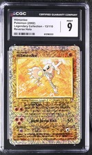CGC 9 MINT Hitmonlee 13/110 Legendary (collection) Reverse Holo Pokemon Card on eBay