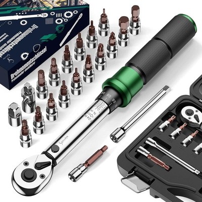 Bicycle Torque Wrench Set 21 Stück 2 24 Nm 72 Zähne