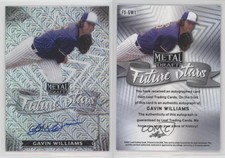 2021 Leaf Metal Draft Future Stars Silver Mojo Gavin Williams #FS-GW1 Auto