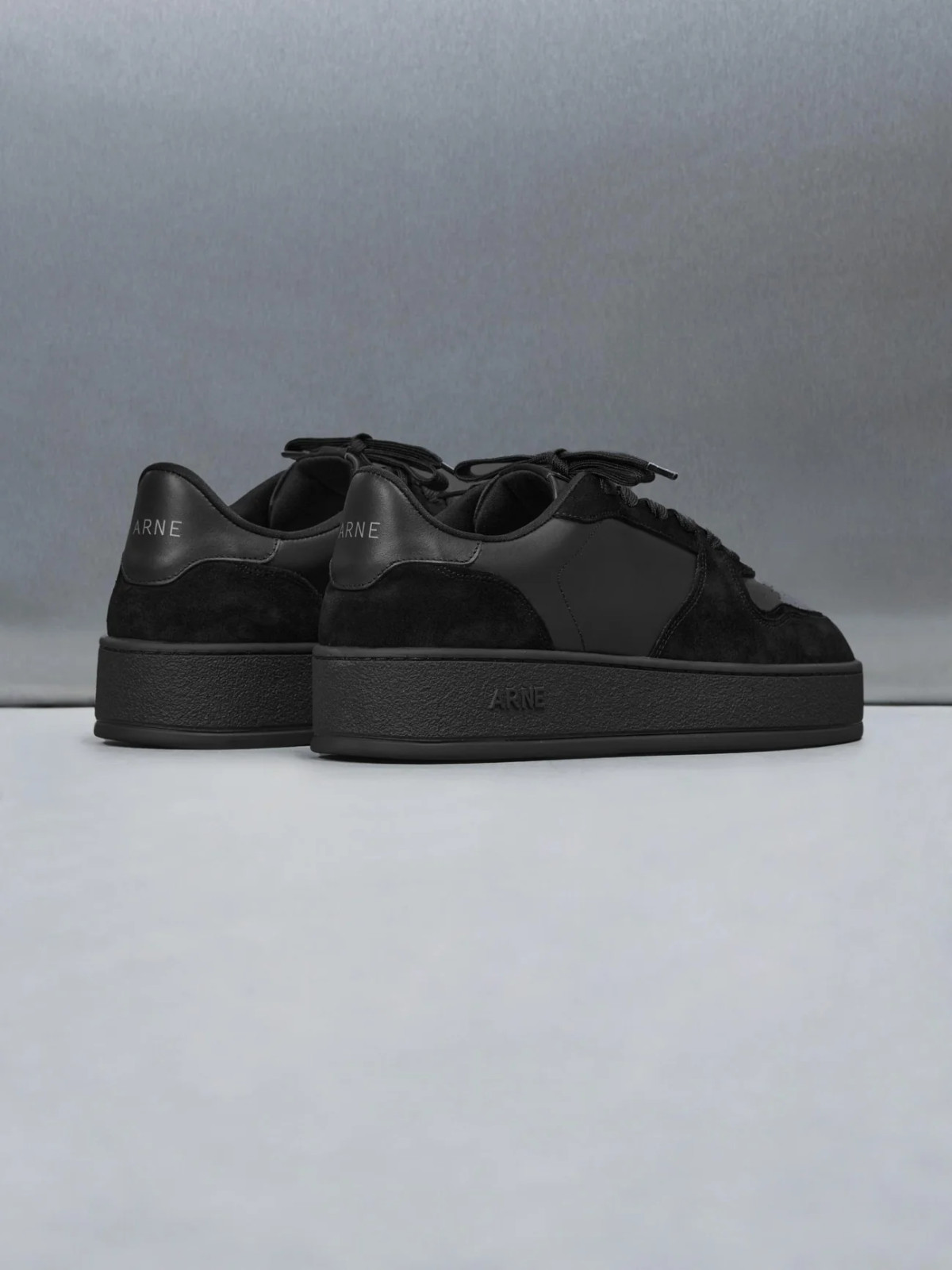 BRAND NEW | ARNE Arena Trainer in Triple Black | Size: 7 UK | RRP £120 image 2