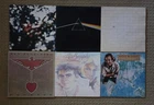Lot of 6 Classic Rock Pop Progressive Rock vinyl record albums Pink Floyd