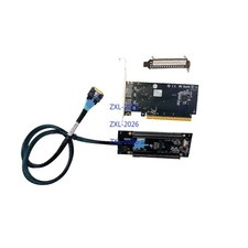External SFF-8654 SlimSAS To 2 Port PCIe X4 X4 PCIe 4.0 Slot Adapter 2 Cable