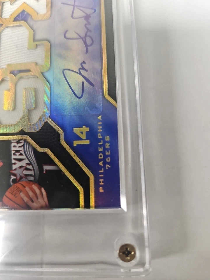 Jason Smith 签名/事件二手新秀遗物-2007 UD RPA SPX- 美丽 1/10 — 第 3/4 张图片