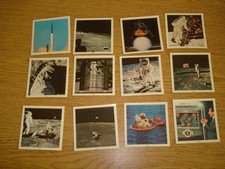 Set of 12 vintage NASA Apollo 11 color photos 3 1/2 x 3 1/2 inches rare