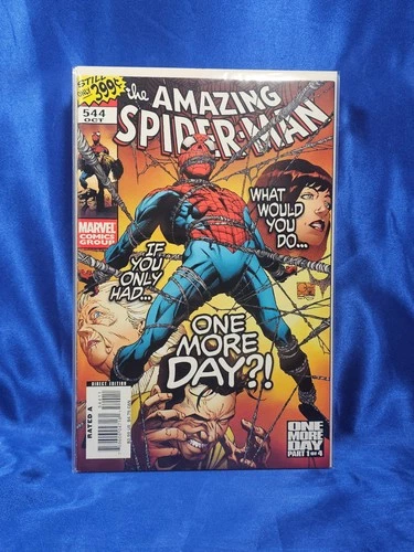 Amazing Spider-Man #544 (Marvel Comics November 2007) Joe Quesada Cover VF+ 8.5