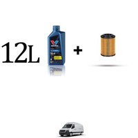 Set ÖLfilter Und 12L FüR Mercedes Sprinter III (907,910) 411 CDI 84Kw Von 2018