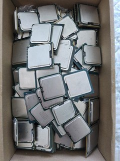 Lote de CPU Intel mixtas Core Xeon Pentium procesadores chatarra de oro 6 7 libras