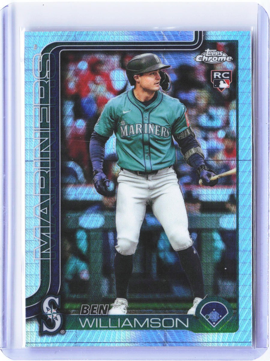 2025 Topps Chrome Update #USC168 Ben Williamson Prism Refractors