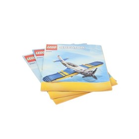 1x Lego Parts Lot Creator Air Ride Adventure 31011 Airplane Blue Incomplete