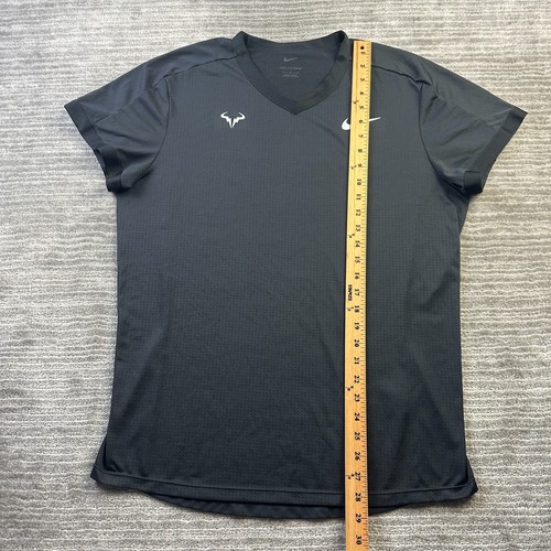 Nike Shirt Mens Large Rafa Nadal 2022 Melbourne Dri Fit ADV Court Tennis - Picture 9 of 9
