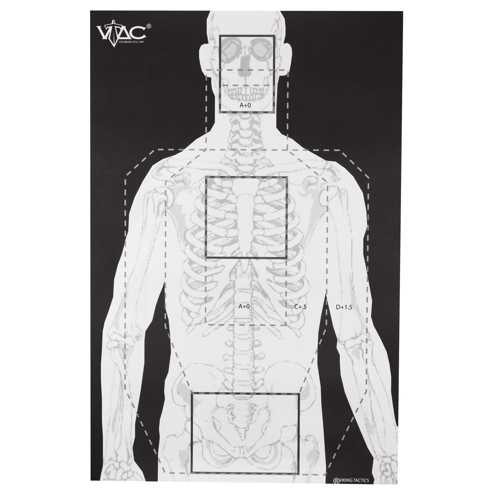 Action Target VTAC-P, Viking Tactics Double Sided Advanced Training Target, Mar