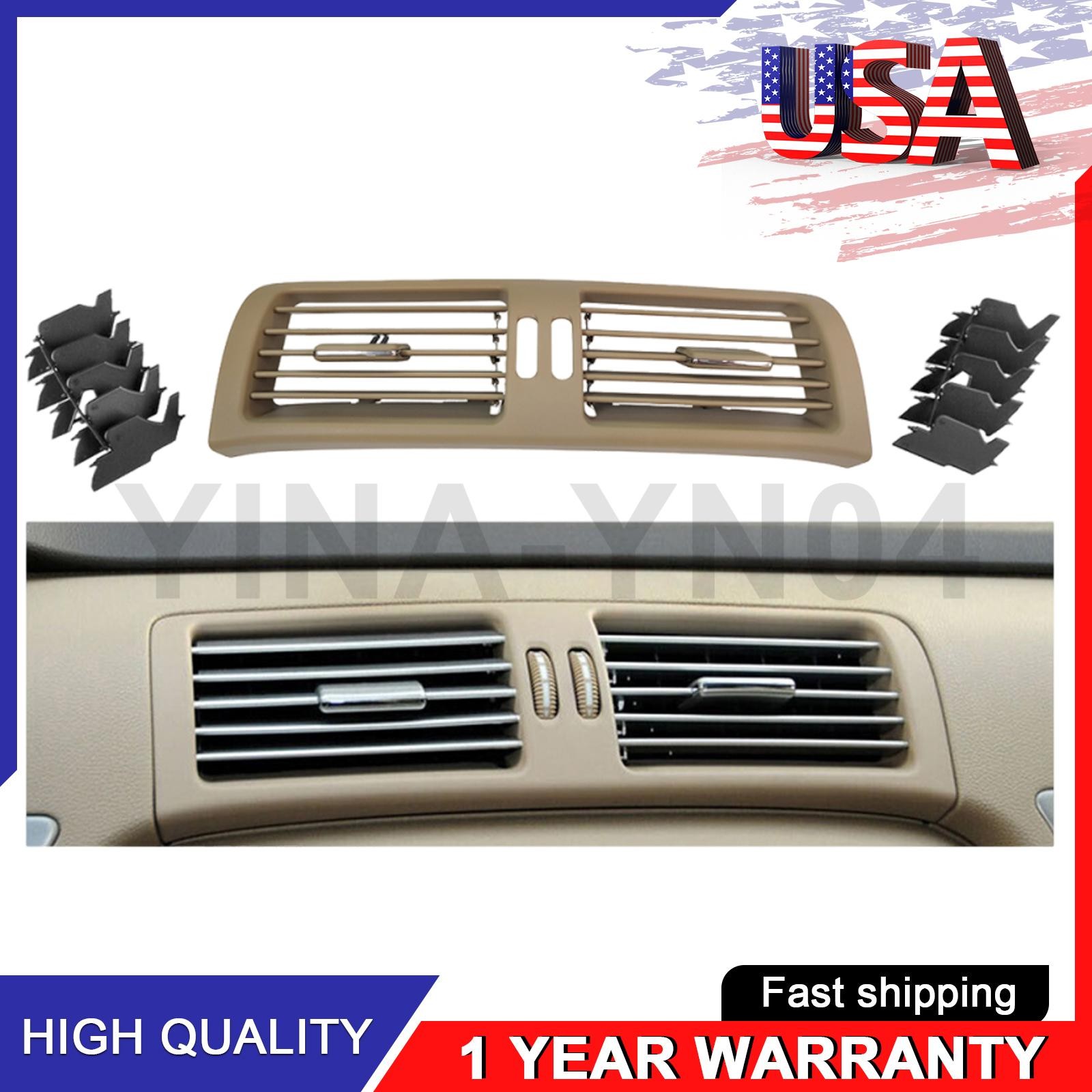 New Beige Front Center Dash AC Air Vent For Benz R500 R350 3.5L A2518300554