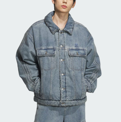 Adidas Originals Denim Padded Men's Jacket JY0202 Asian Size | eBay