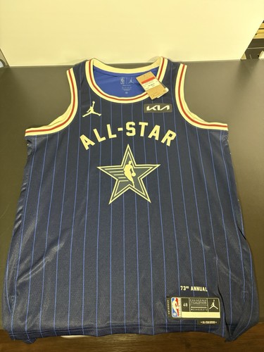 Maglia Damian Lillard autografata 2024 All Star Swingman firmata MVP Beckett TAGS - Foto 12 di 19