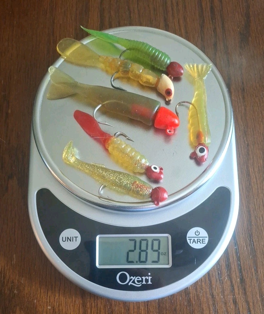 Alabama Umbrella Rig 5 Wire crankbait lure/with 6 Nice Lead Jigs! - Image 10