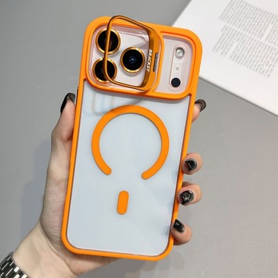 For iPhone 17 Pro Max 16 15 14 13 12 11 Dustproof Clear Phone Case Magnetic