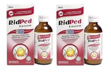 2 BOXES x 60ml Original RidPed Lotion Benzyl Benzoate 25 NEW Exp 03/2027 