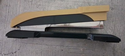 Rexel Taurus Office Stapler Classic Vintage Brown Beige. TESTED WORKS 