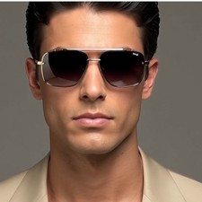 Aviator Sunglasses for Men Steampunk Sunglasses Shades Driving Eyewear Elegant