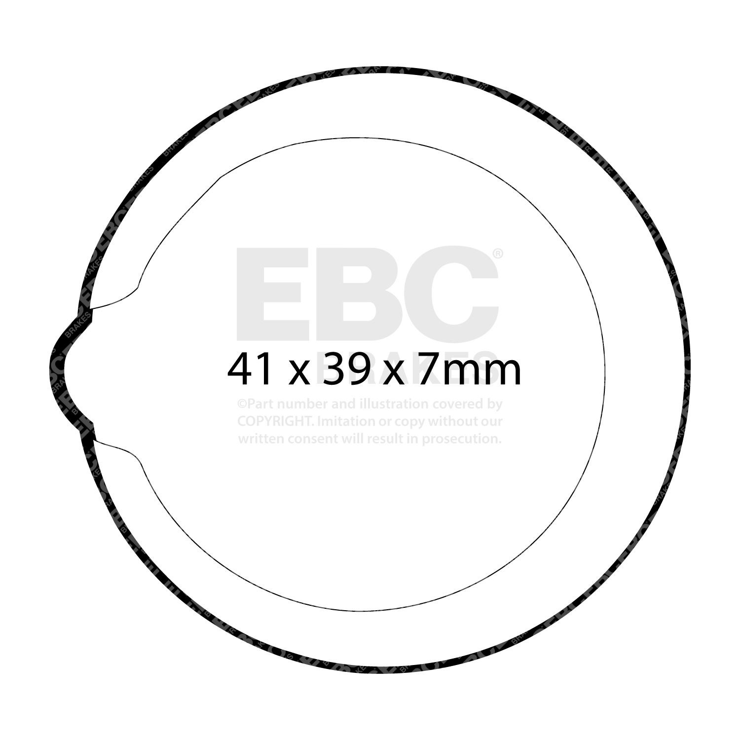 EBC DP248 BRAKE PAD SET DISC BRAKE