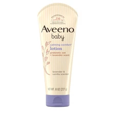 Aveeno Baby Calming Comfort Moisturizing Lotion with Relaxing Lavender  Vani...