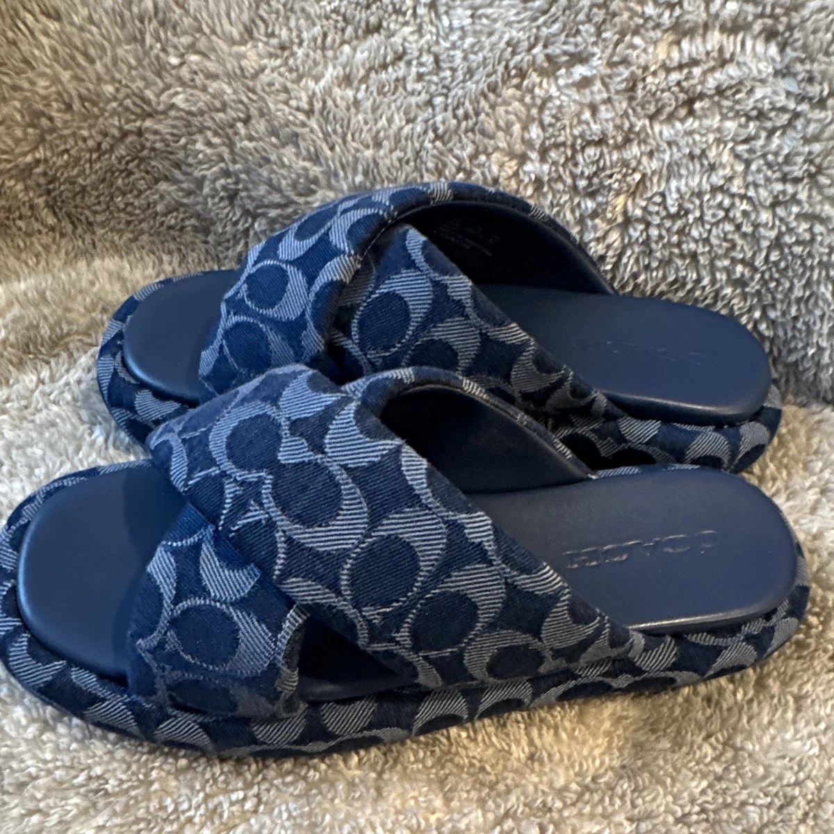 Coach Blue Sandals for Women for sale - eBay