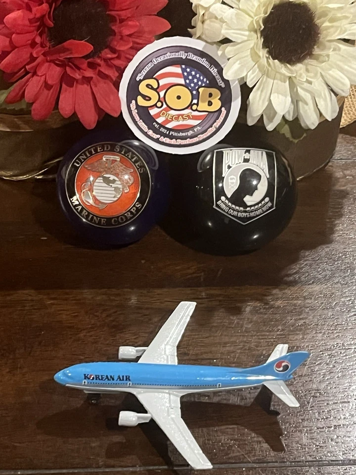 Avión Matchbox Skybusters Korean Air Air Airbus A300 SB28 USADO EXCELENTE ESTADO Foto 2 de 4