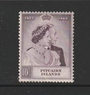 (A711) Pitcairn Islands - George VI 1948 Silver Wedding 10s Mint