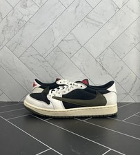 Nike Air Jordan 1 Retro Travis Scott Low Olive Size 11 WMNS 9.5 MENS DZ4137-106