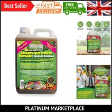 Organic Liquid Seaweed Fertilizer 2.5L - Natural Plant Food & Soil Conditione... 8.80 per litre