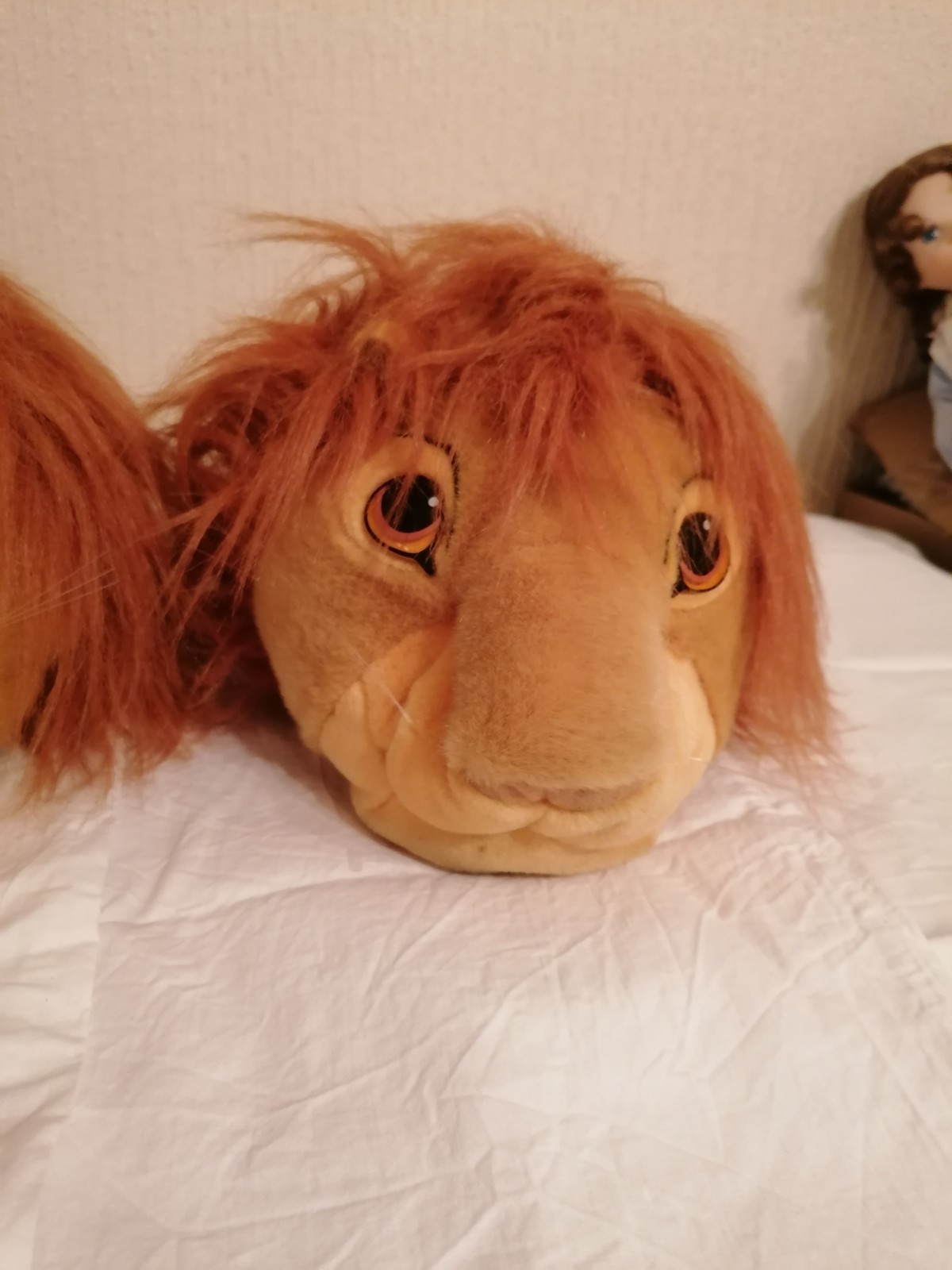 PANTOFOLA D’ORO Lovely Disney Il Re Leone 1994 Peluche Adulto Simba Pantofole Uomo Taglia dalla 8 alla 10