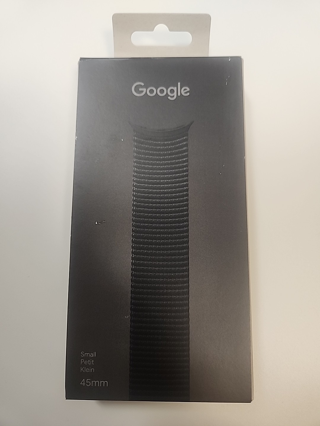 Cinturino elastico Google Pixel Watch sfumato-45mm-piccolo-ossidiana/nocciola