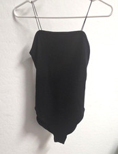 Trendy Slim fit black body suit-Size Small-Wild Fable