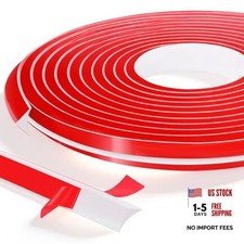 2 Rolls Flexible Quarter Round Molding Trim, 236 Inch Peel and Stick Silicone