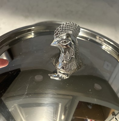 Rare Vintage SABATIER De La Cuisine 8  Sauce Pan Chicken Rooster 18/10 Stainless