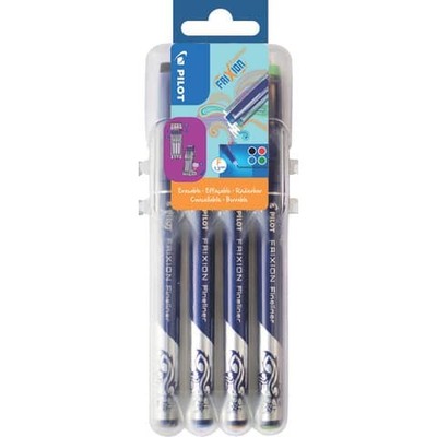 1 bis 10x PILOT Fineliner FRIXION EVOLUTIVE SET, 4er Etui - SPARE BIS ZU 57%