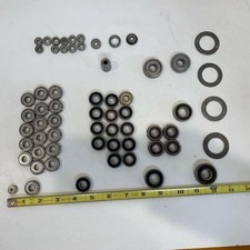 ABEC 1 Speed Bearings,18PC. 30 Assorted Bearings, New And Used .B78-5