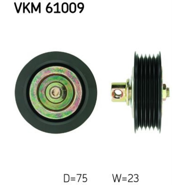 SKF Umlenk FüHrungsrolle Keilrippenriemen FüR Toyota Corolla Compact-image