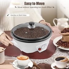 Electric Coffee Bean Roasting Machine Round Coffee Roaster Baking Baker Home