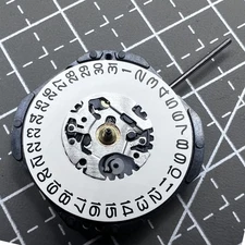 Japan Seiko 7N32C Quartz Movement 3 Hands Single Calendar Date At 3