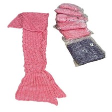Mermaid Tail Blanket Gift Sleepover Holiday