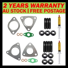 Turbo Charger Studs,Gasket&Lubricant Kit For Jaguar XJ 3.0L