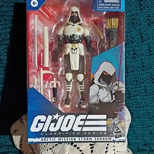 Hasbro G.I. Joe Storm Shadow Classified Series Arctic Mission Action Figure Pla