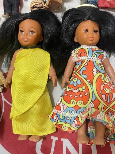 Lote de 13 muñecas étnicas Vogue Ginny y vintage de México Europa nativa Asia recuerdos - Imagen 6 de 23