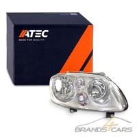 Atec Scheinwerfer H7/H7 MIT Stellmotor Chrom Rechts FÜR VW Caddy 3 BJ 04-10