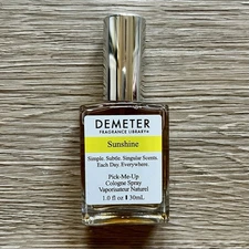 Demeter Sunshine Cologne Spray By Demeter Perfumes 1.0 oz / 30 ml - NEW