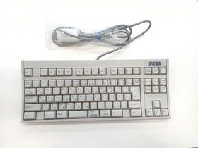 HSS-0129 SEGA Saturn Keyboard Peripheral Compact Size with Habitat 2 Software