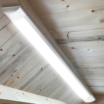 LED Feuchtraumleuchte 60/90/120/150cm Wannenleuchte Deckenleuchte Bürolampe Röhr