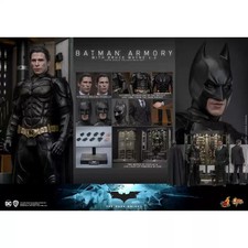 IN STOCK Hot Toys MMS750 The Dark Knight 1/6 Batman Armory with Bruce Wayne 2.0